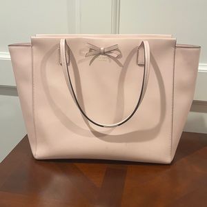 🦃 THANKSGIVING SALE 🦃 Large Pink Kate Spade Tote Purse Bag